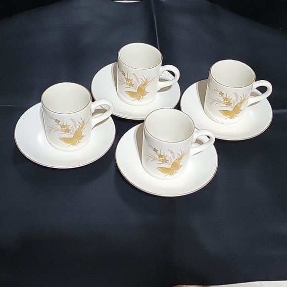 Cho Cho Octagiri Expresso/tea set set of 4 - Picture 1 of 8